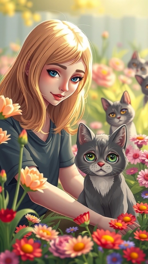 A Stray Cat's New Home