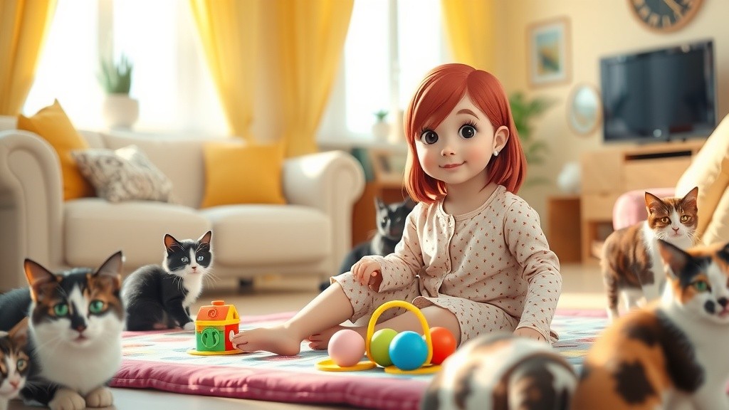 Baby Emma and the Mischievous Mouse Max