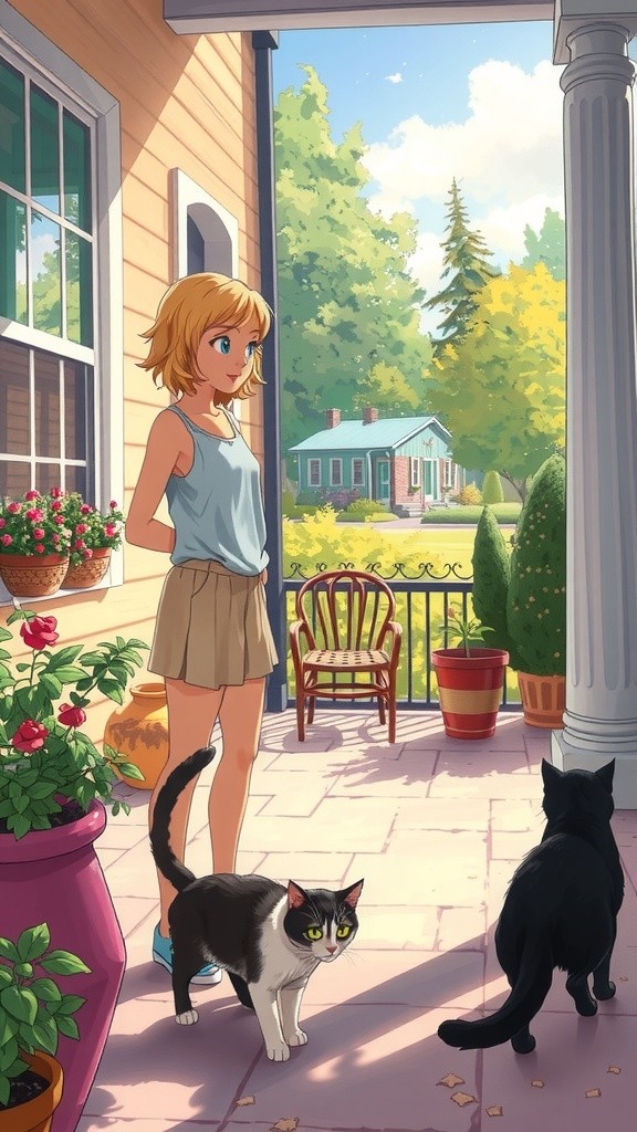 A New Feline Friendship