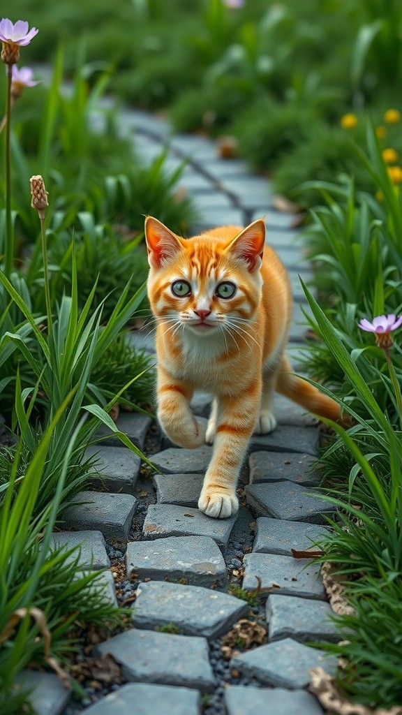 A New Feline Friendship