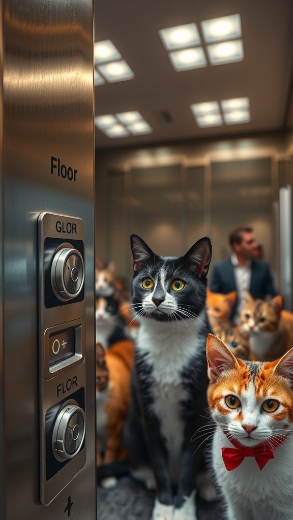Kejadian Lucu di Lift Gelap