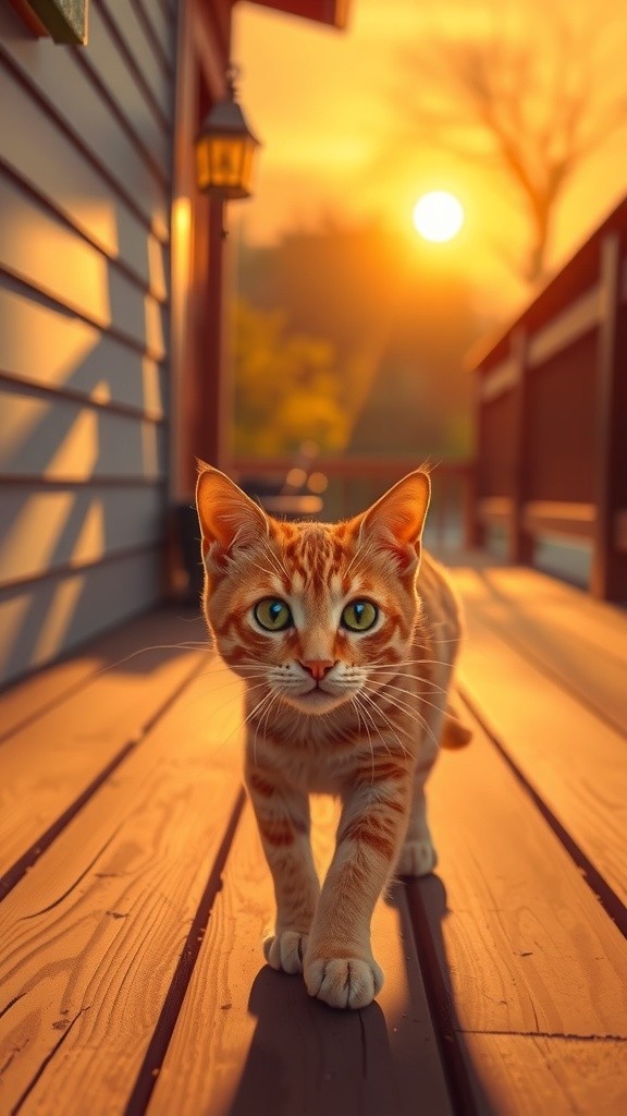 Rusty the Stray Cat's New Home
