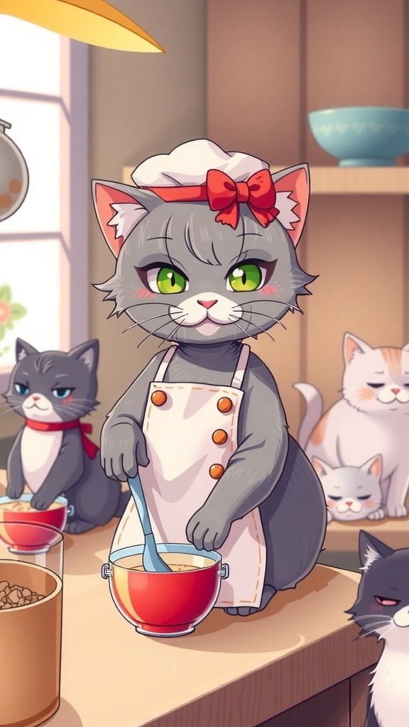 Cooking with the Cat Chef: A Colorful Culinary Adventure!