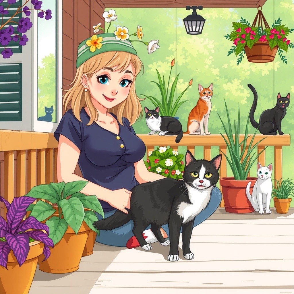 A New Feline Friendship