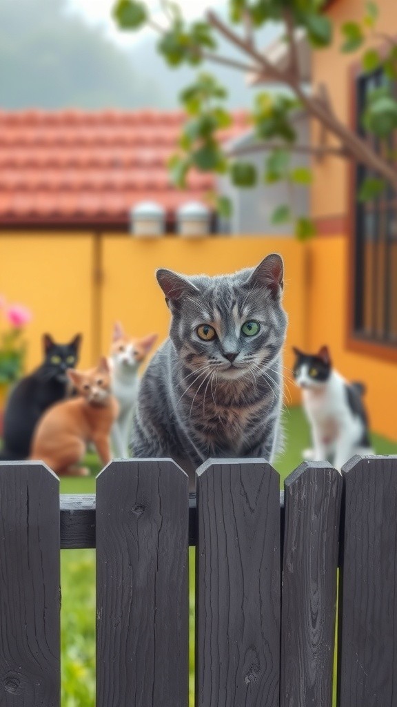 A New Feline Friendship