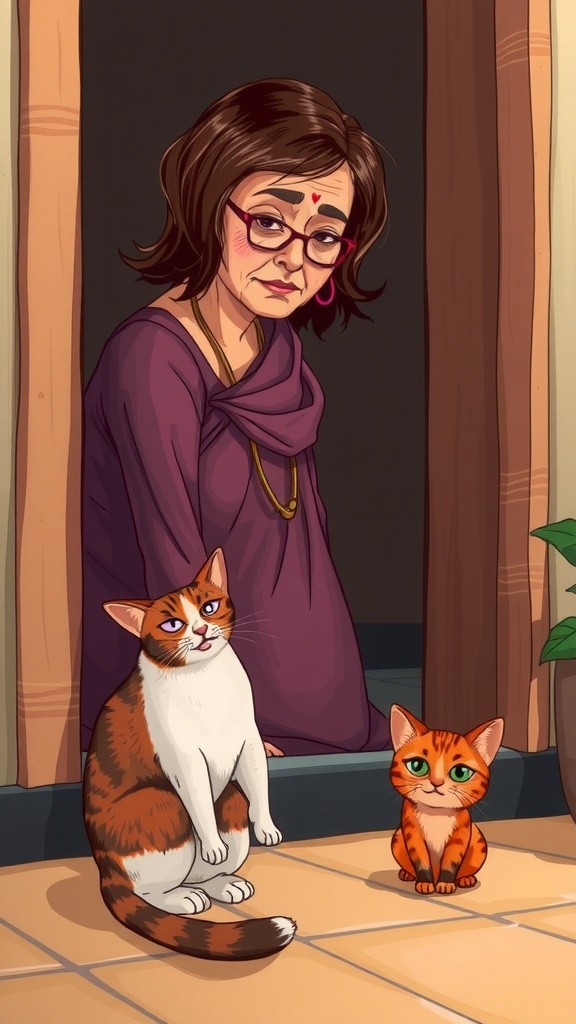 Agnes and the Stray Cat: A Journey of Compassion