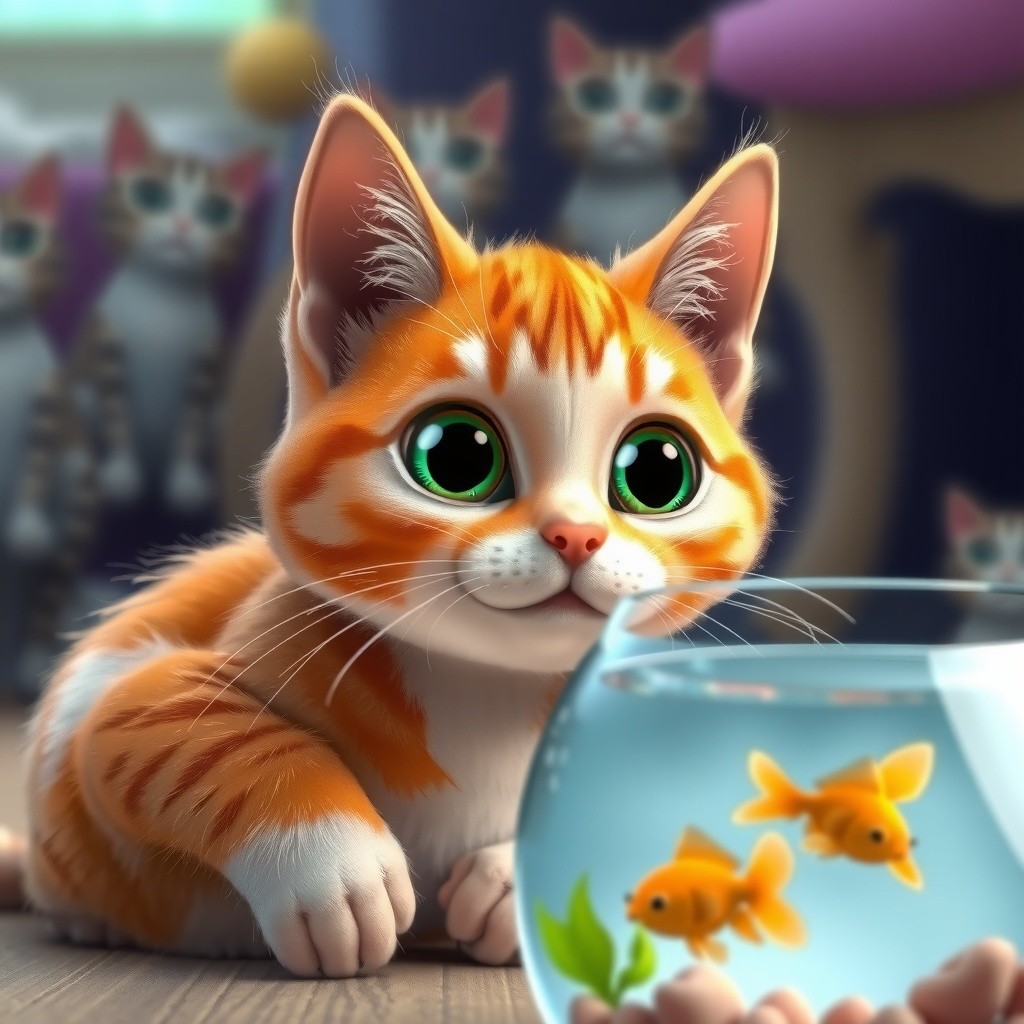 Simba's Midnight Tuna Adventure