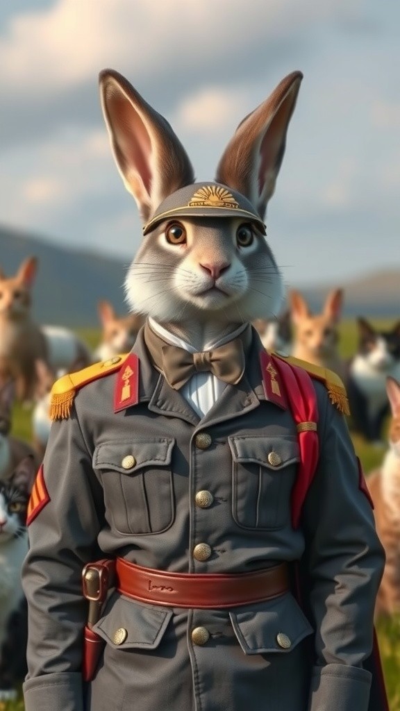 Bunny the Brave Soldier