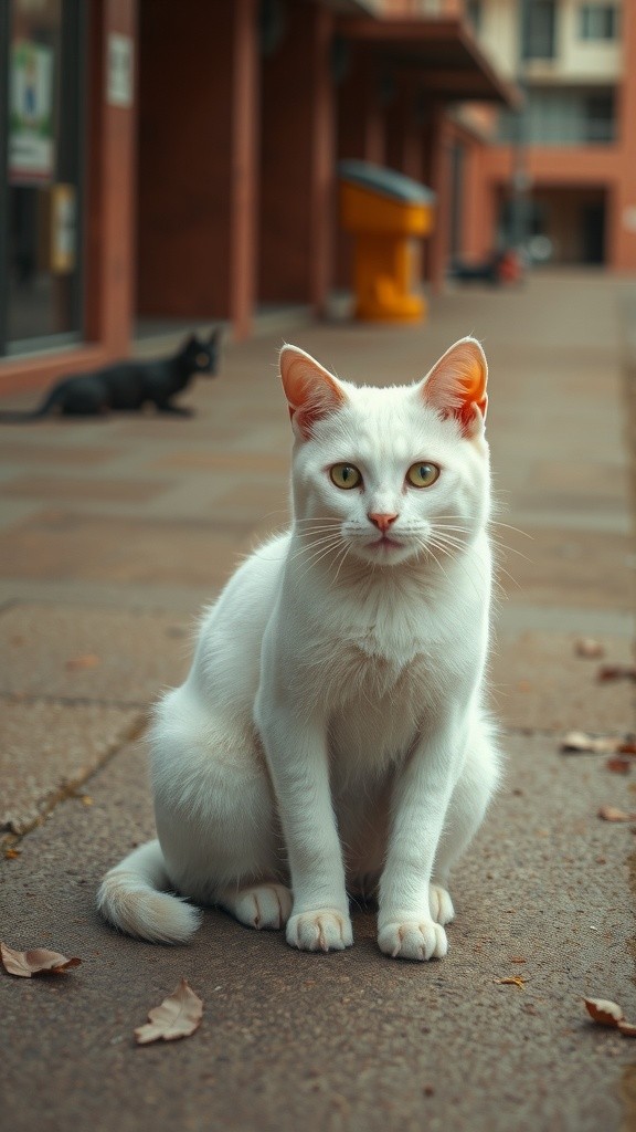 The Transformation of Mrs. Gable and the Stray Cat