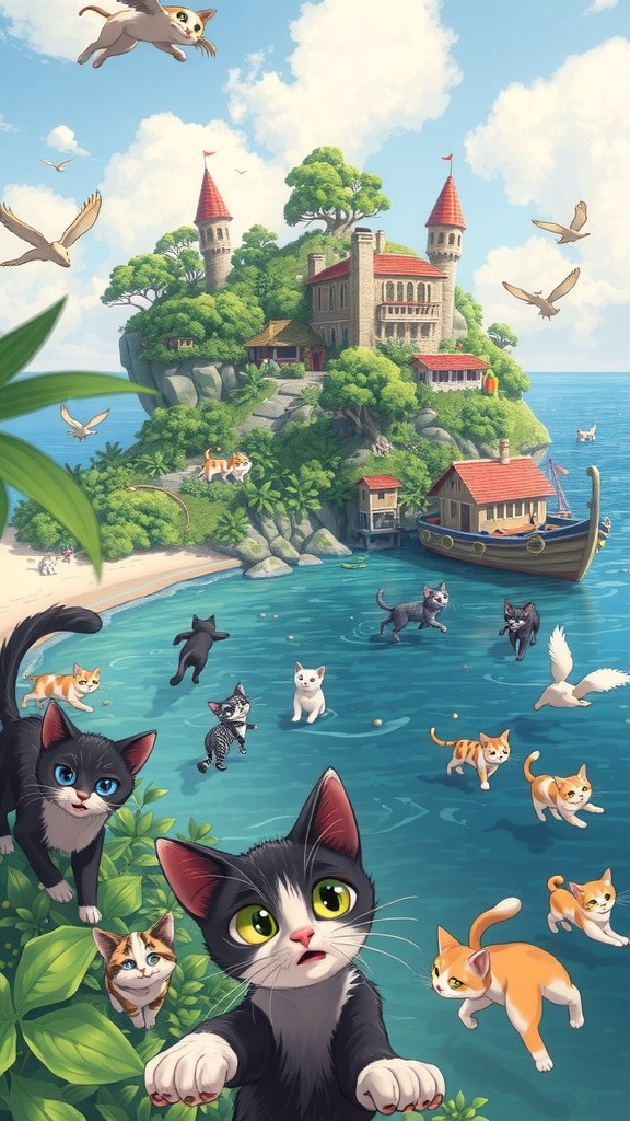 Kucing Aoshima: Kerajaan yang Terabaikan