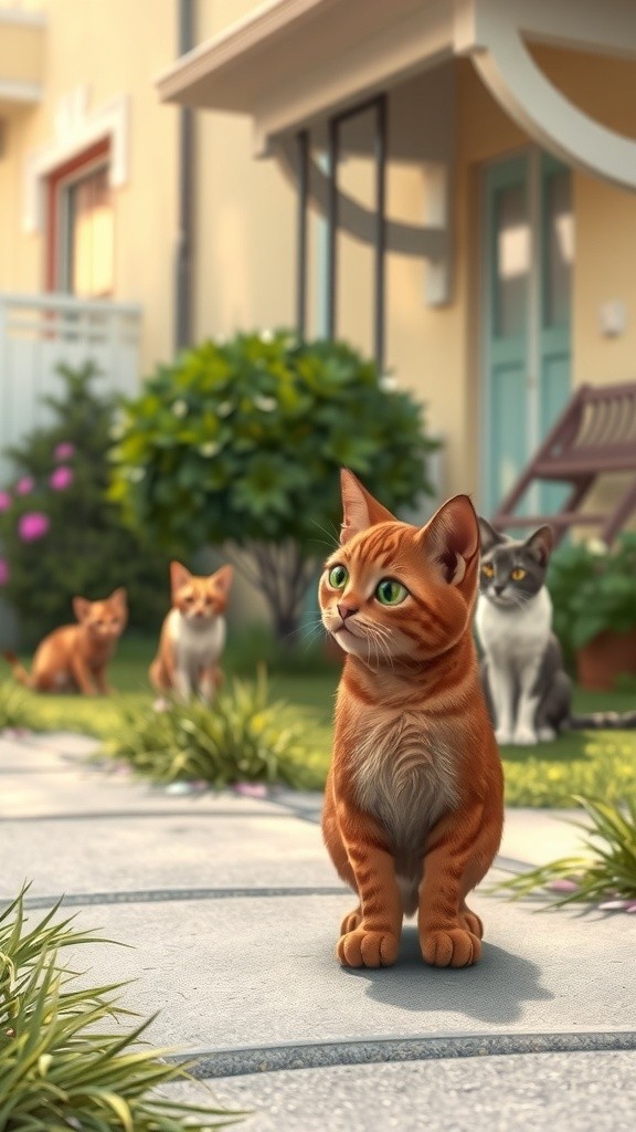 The Old Lady and the Stray Cat
