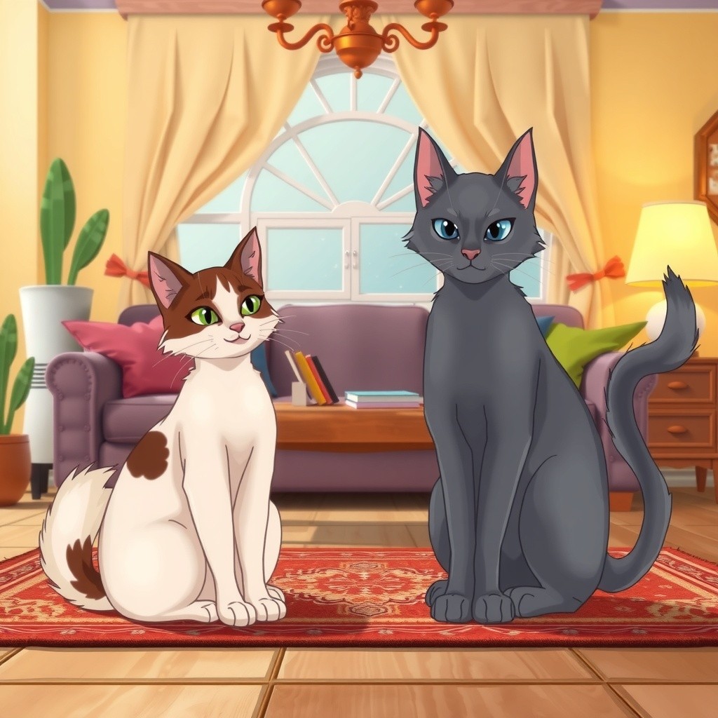 Royalty vs. Dog Food: A Feline Confrontation!