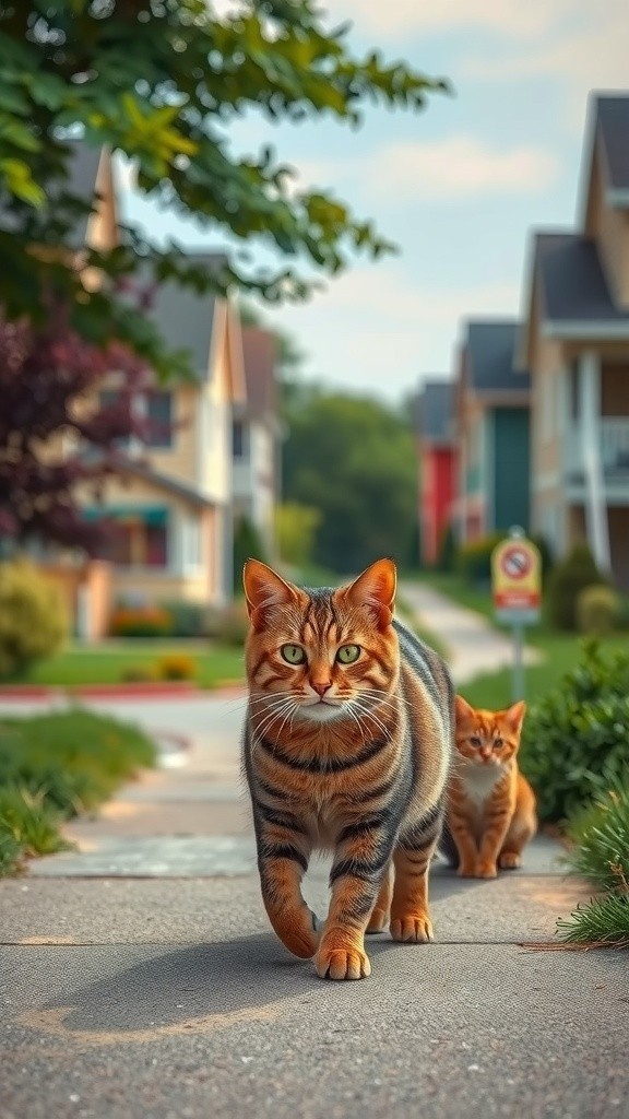 A Stray Cat's New Home