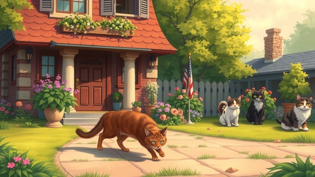 The Old Lady and the Stray Cat