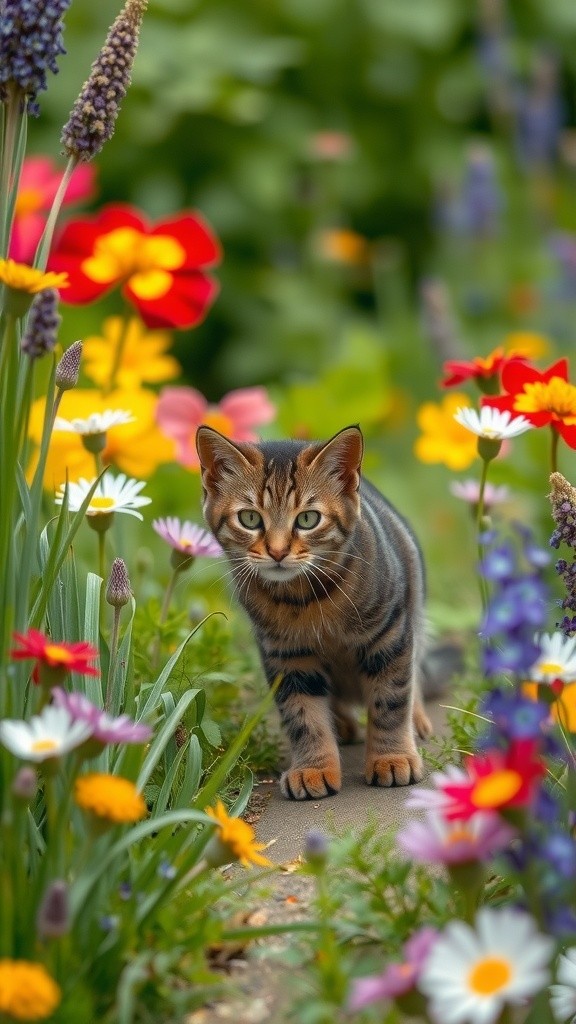 A New Friendship: The Stray Cat's Kittens
