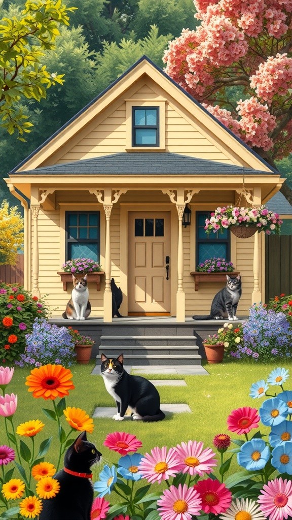 A Feline Friendship: The Old Lady and the Stray Cat