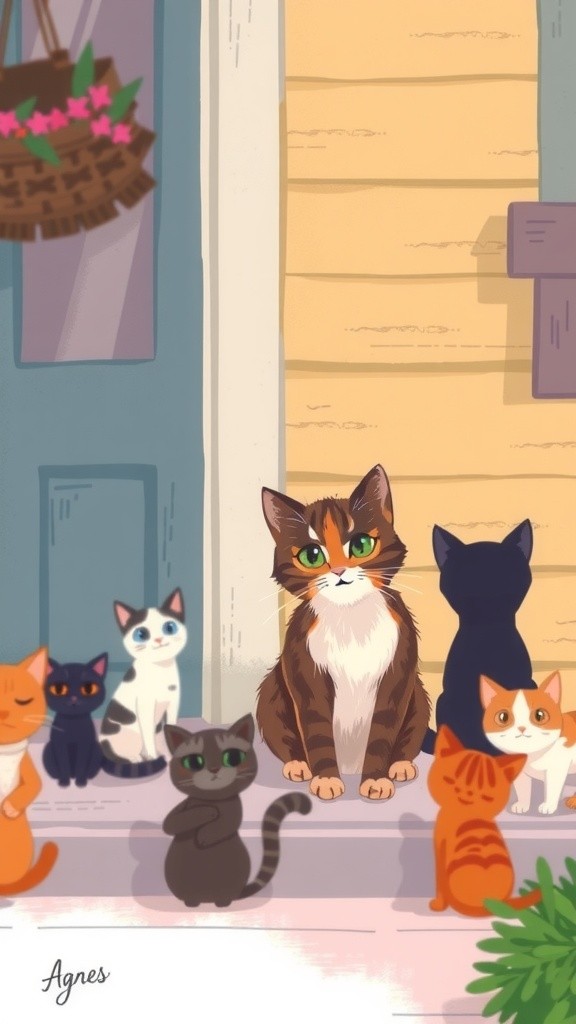 From Stray to Stay: Agnes and the Pregnant Cat