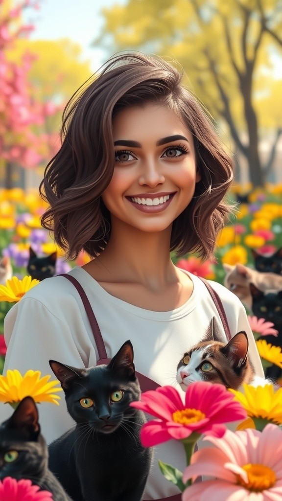 Tia and Her Adorable Animals
