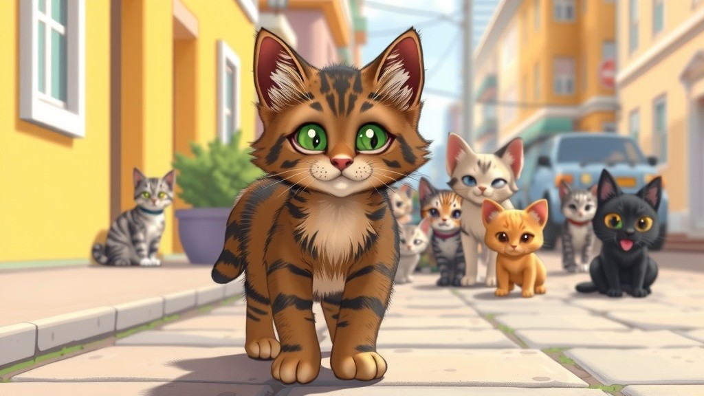 Unexpected Friends: The Stray Cat and the Old Lady
