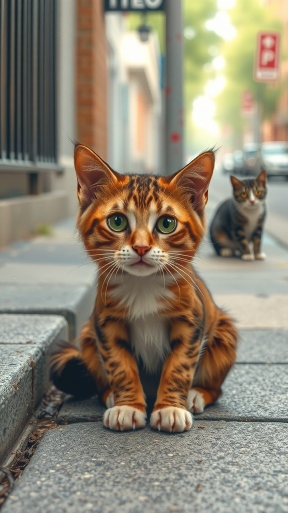 A New Beginning: The Old Lady and the Stray Cat