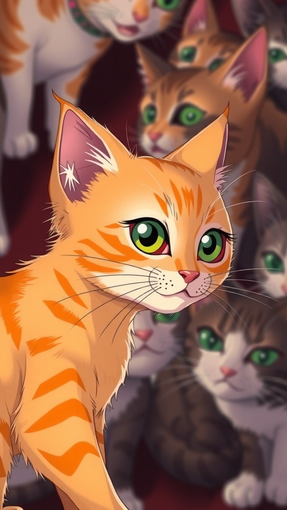 A Cat's Warm Encounter