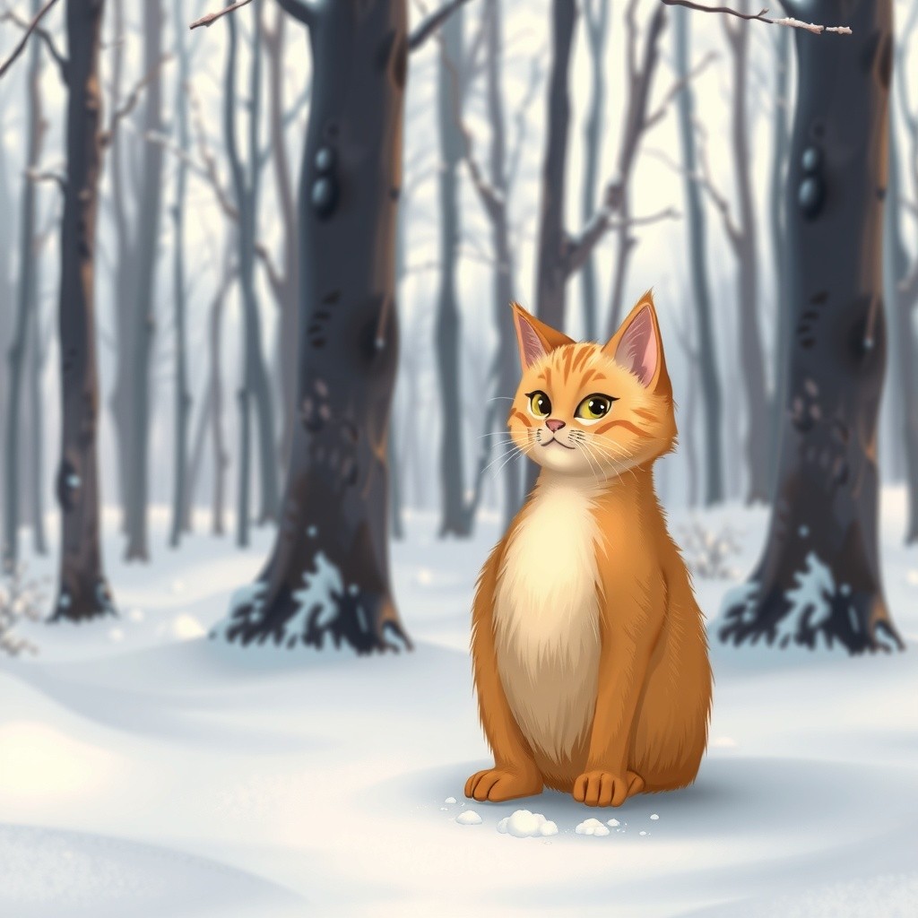 A Cat's Journey: From Abandonment to New Life in the Forest
