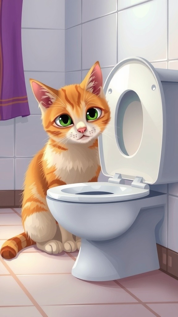 Whiskers and the Toilet Portal Adventure!