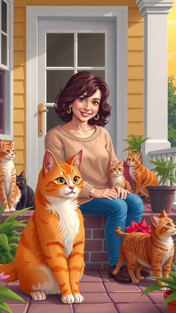 A Mother Cat's New Beginning
