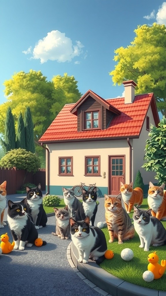 The Stray Cat's New Home
