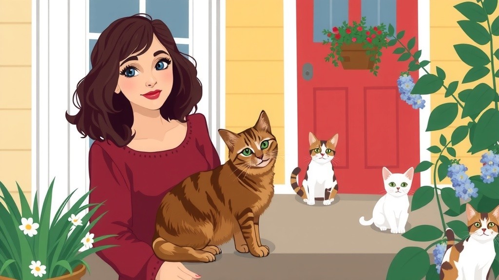 Mrs. Gable and the Stray Cat's Unexpected Family