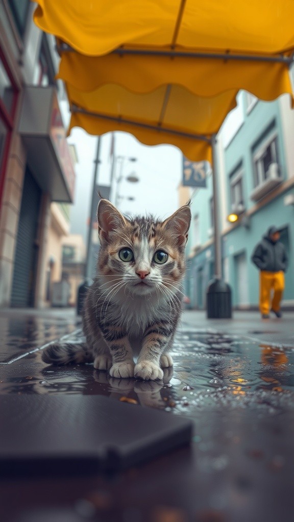 Loyal Cat Finds Shelter and Love