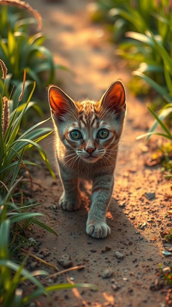 The Old Lady and the Stray Cat