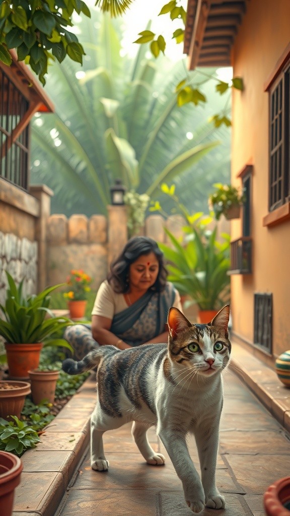 Persahabatan dengan Kucing Liar