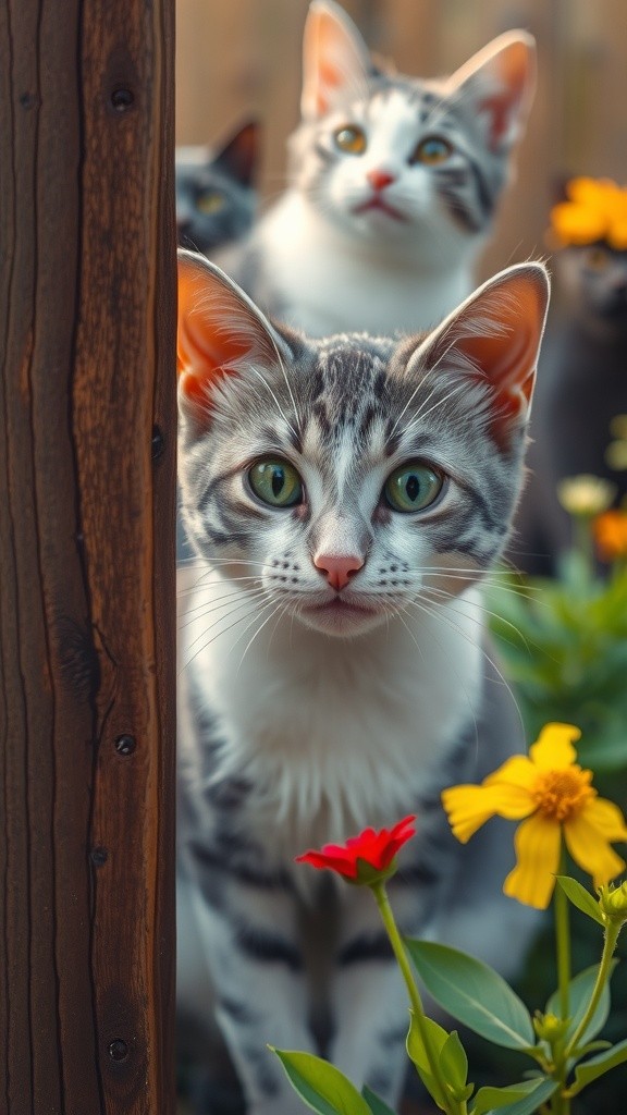 The Old Lady and the Stray Cat