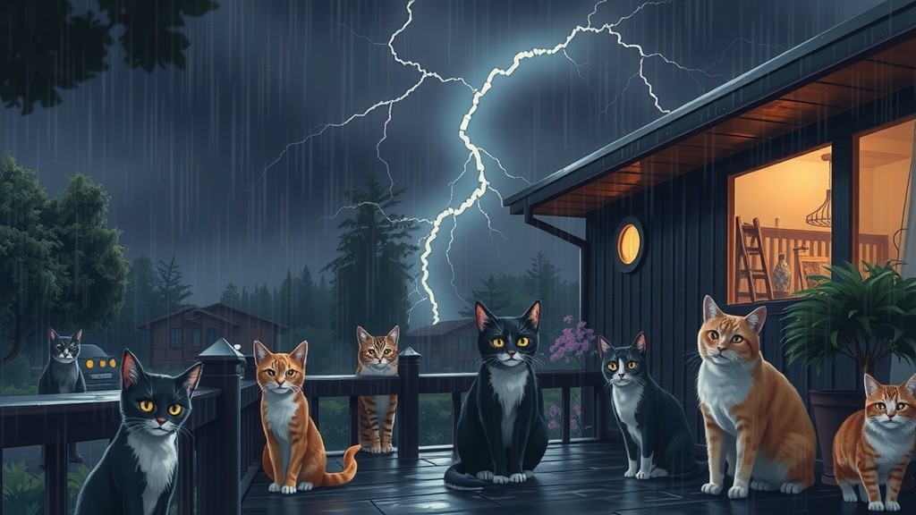 The Cat's Brave Rescue