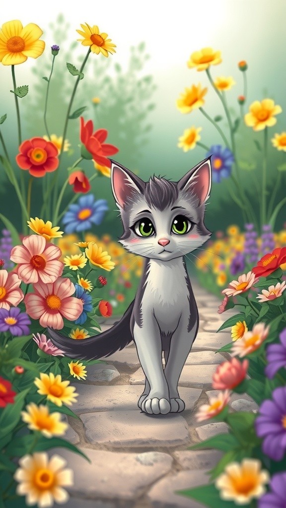 A New Beginning: The Old Lady and the Stray Cat