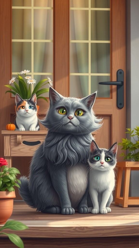 A New Feline Friendship