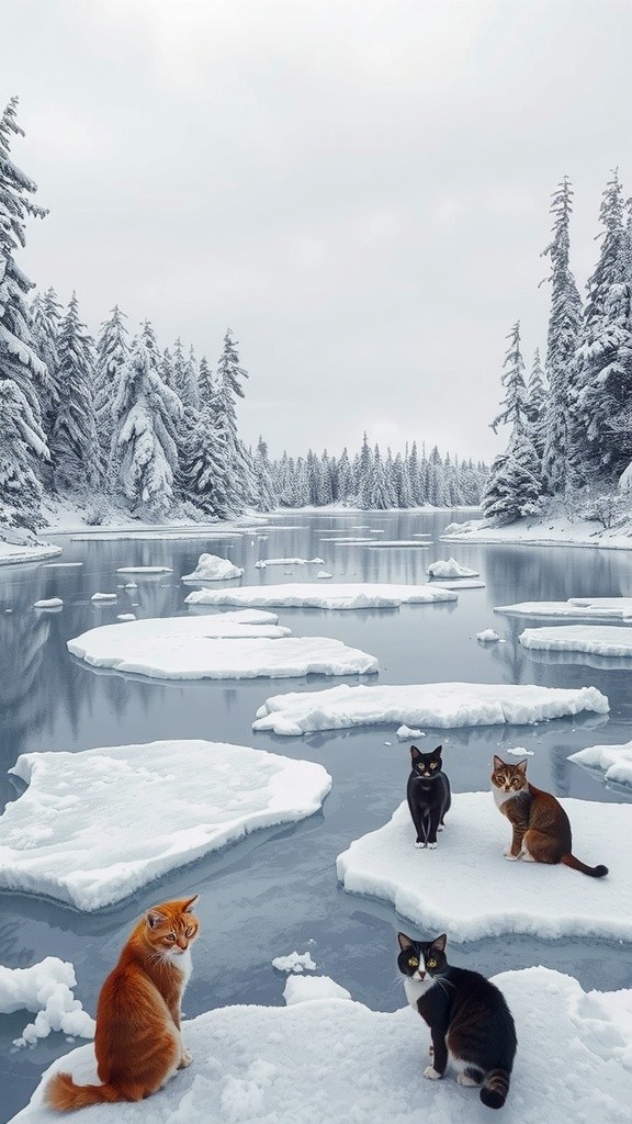 Frozen Courage: The Ice Lake Rescue