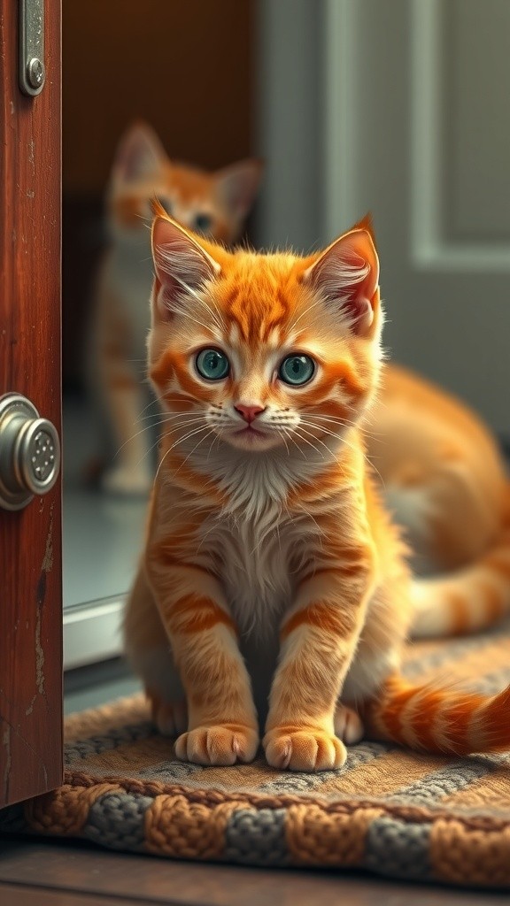 The Kindhearted Old Lady and the Stray Cat