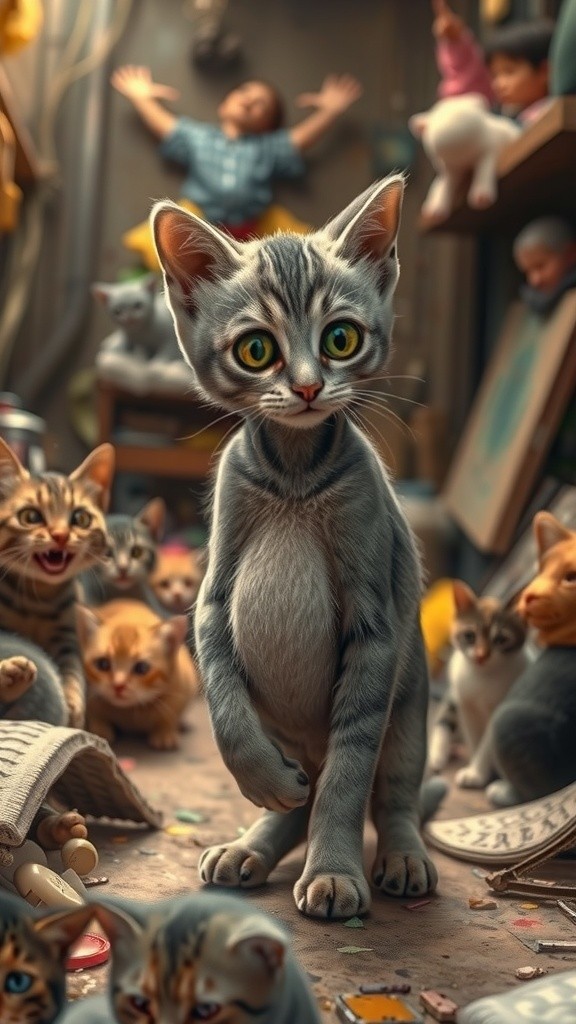 A New Feline Friendship