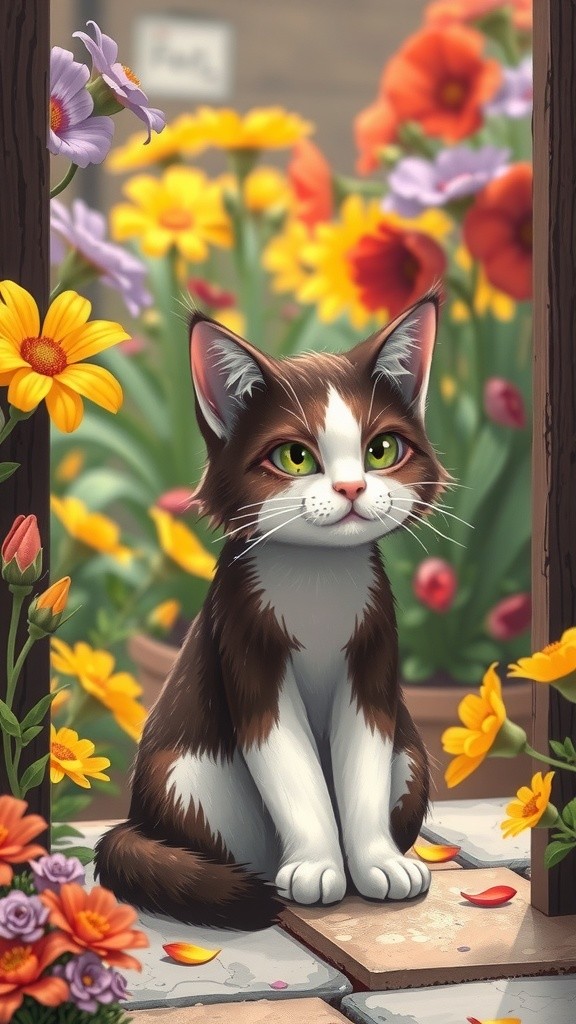 A New Beginning: The Old Lady and the Stray Cat