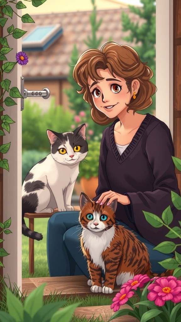 A New Feline Friendship