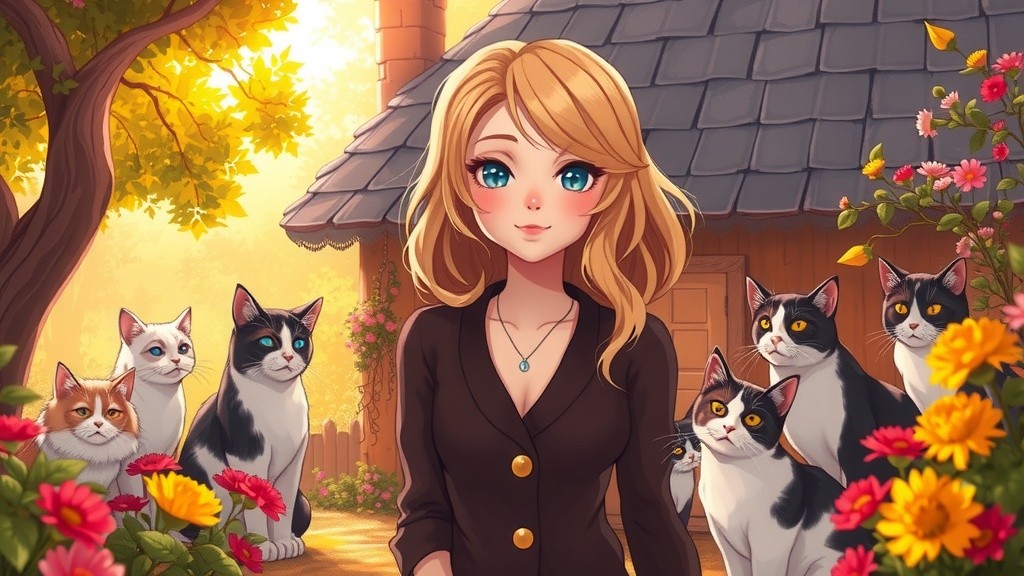 The Kindness of an Old Lady and a Stray Cat