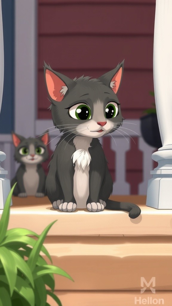 The Stray Cat's New Home