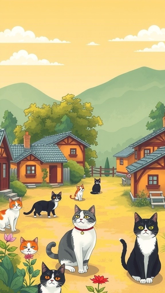 Persahabatan Tak Terduga: Kucing Liarnya