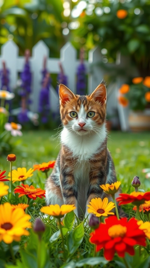 A Stray Cat's New Home