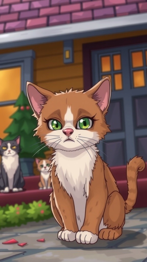 The Old Lady and the Stray Cat