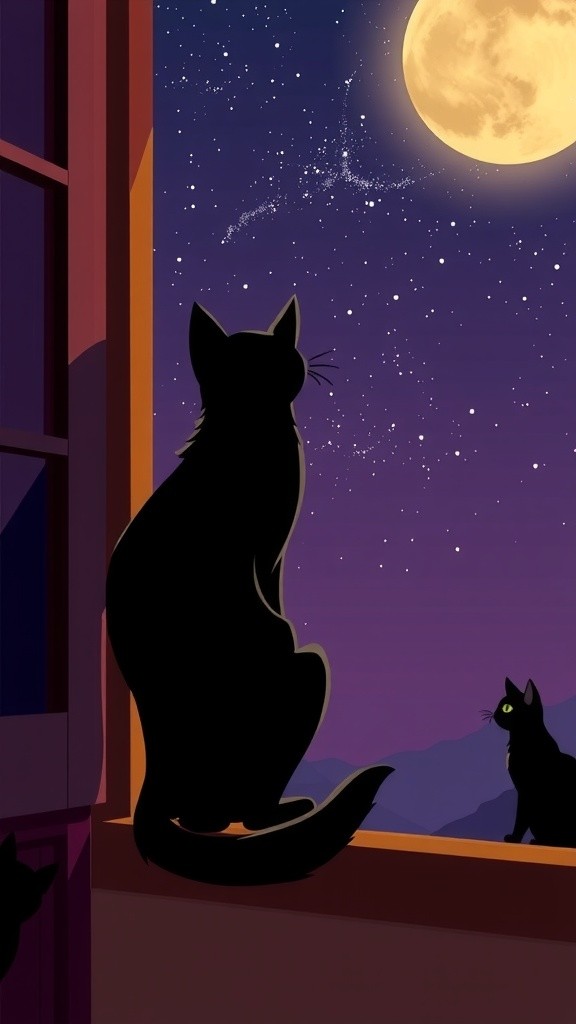 Shadow: The Night Guardian Cat