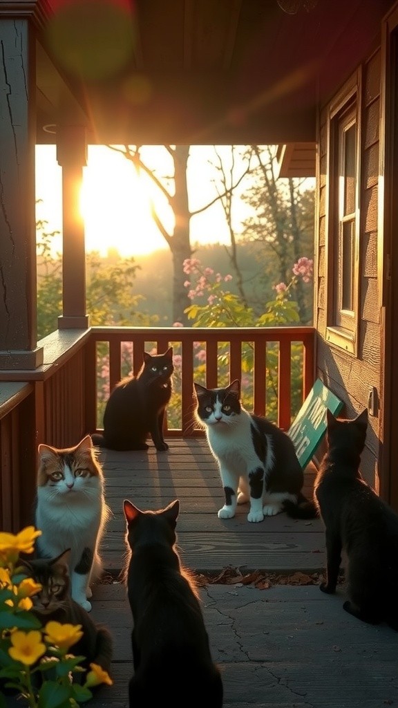The Reluctant Guardian: An Unexpected Friendship with a Stray Cat