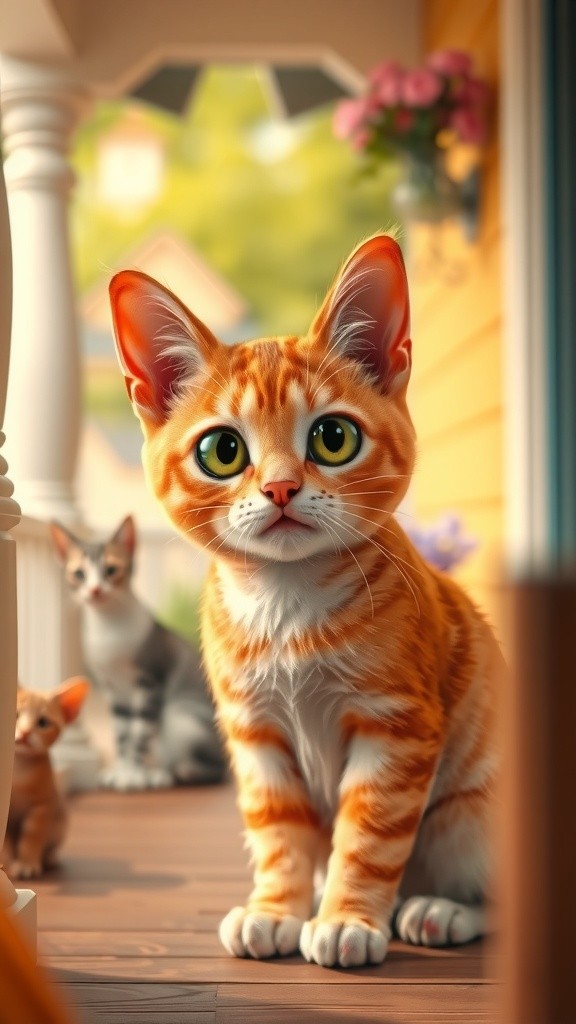 The Stray Cat and the Old Lady